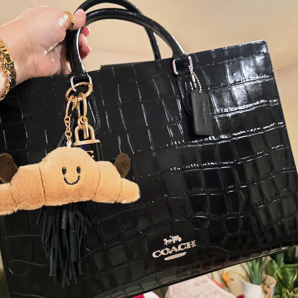 Coach Maggie Tote Croc-Embossed CY667